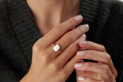 Deniz Yıldız Mineli Yüzük