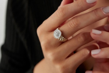 Tasarım Taşlı Yüzük