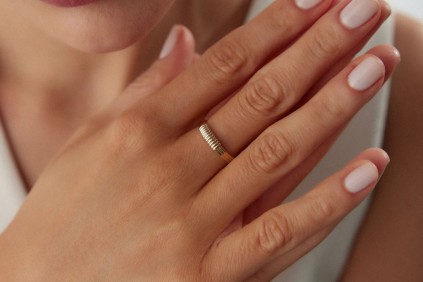 Boğumlu Tasarım Yüzük