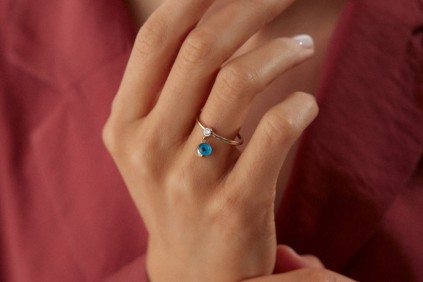 Nazar Boncuklu Yüzük