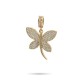 Kelebek Taşlı Kolye Ucu