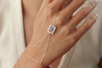 Nazar Kalemli Plaka Tasarım Şahmeran