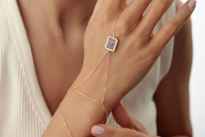 Nazar Kalemli Plaka Tasarım Şahmeran