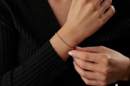 Kırmızı İtalyan Halat Bileklik