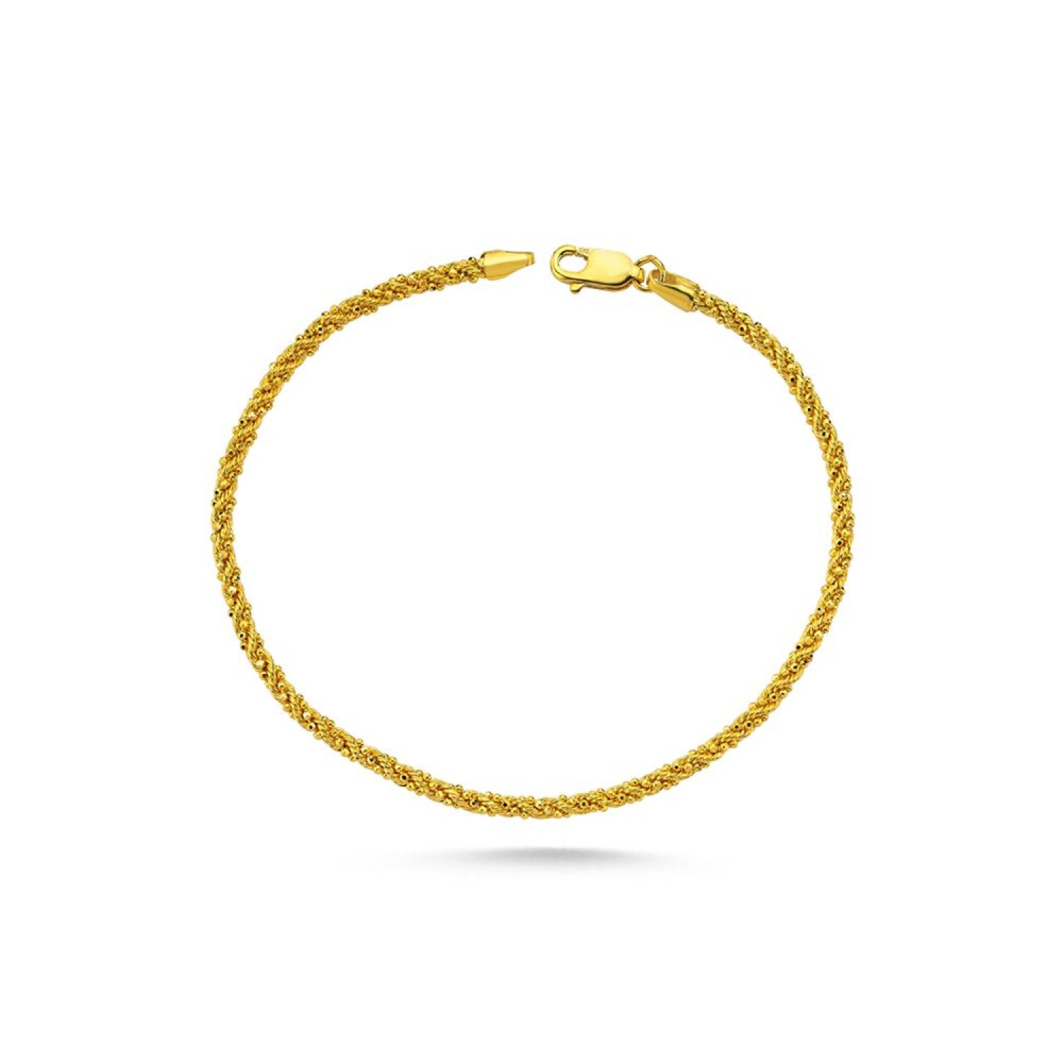 Kırmızı İtalyan Halat Bileklik