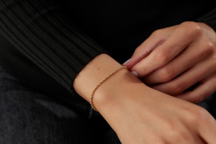 Kırmızı İtalyan Halat Bileklik