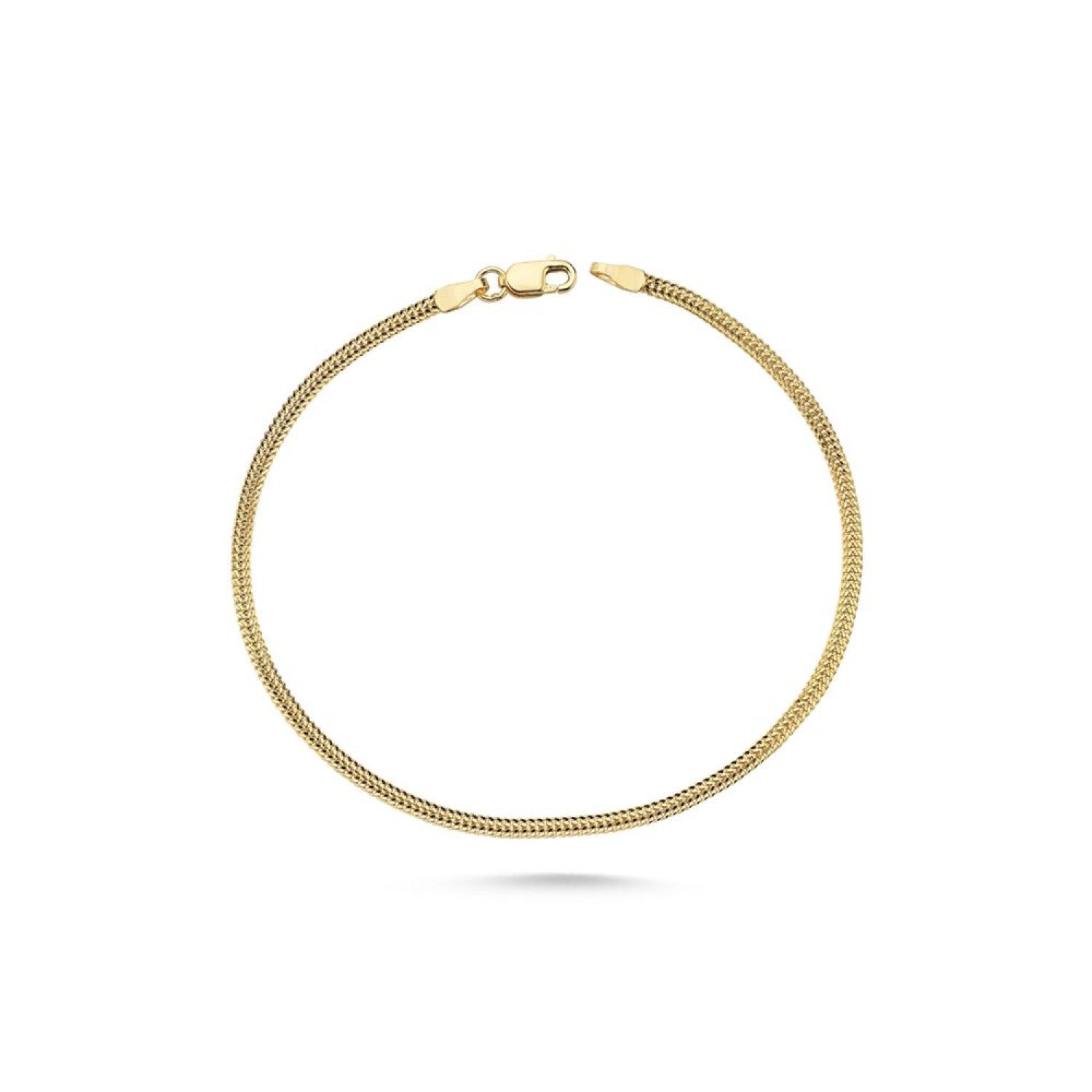 İtalyan İki Sıra Balıksırtı Bileklik