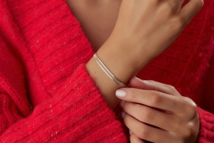 İtalyan Oluklu Kalemli Bileklik