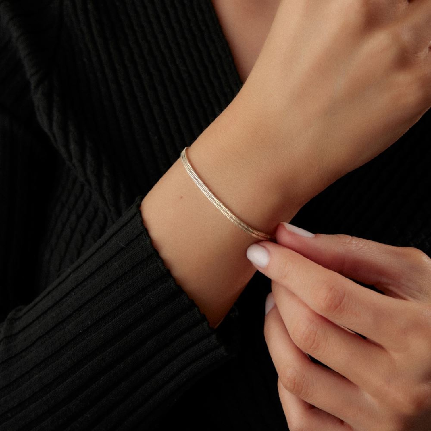 İtalyan Balıksırtı Bileklik