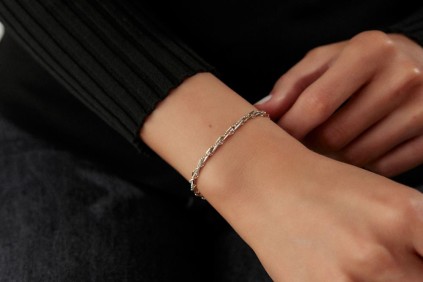 İtalyan Üç Renk Burgu Tasarım Bileklik