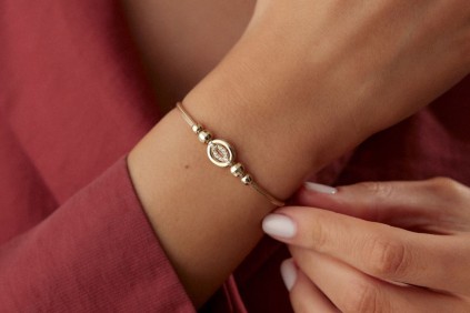 İtalyan Taşlı Toplu Kalemli Bileklik