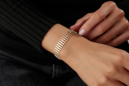 Merdiven Çizgili Bileklik