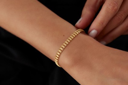 Kırmızı Sıralı Bileklik