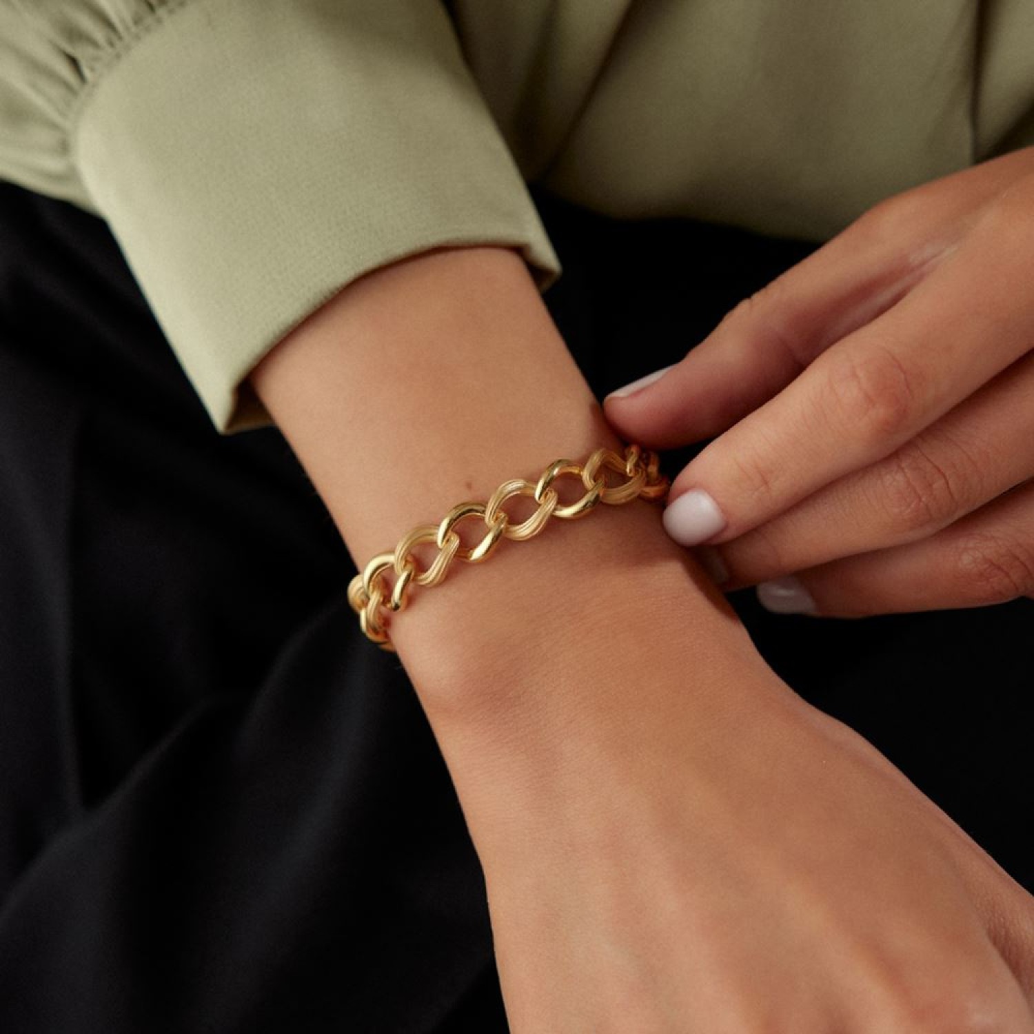 Kırmızı Samanyolu Tekli Bileklik