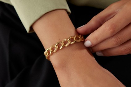 Kırmızı Samanyolu Tekli Bileklik