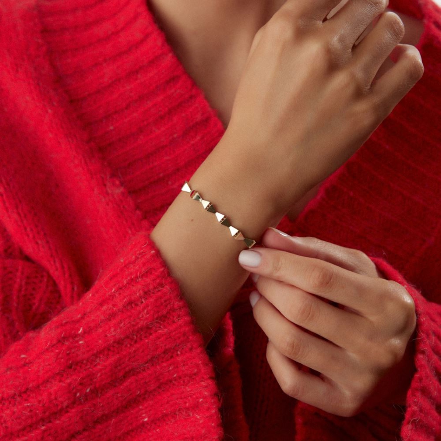 Üçgen Tasarım Bileklik