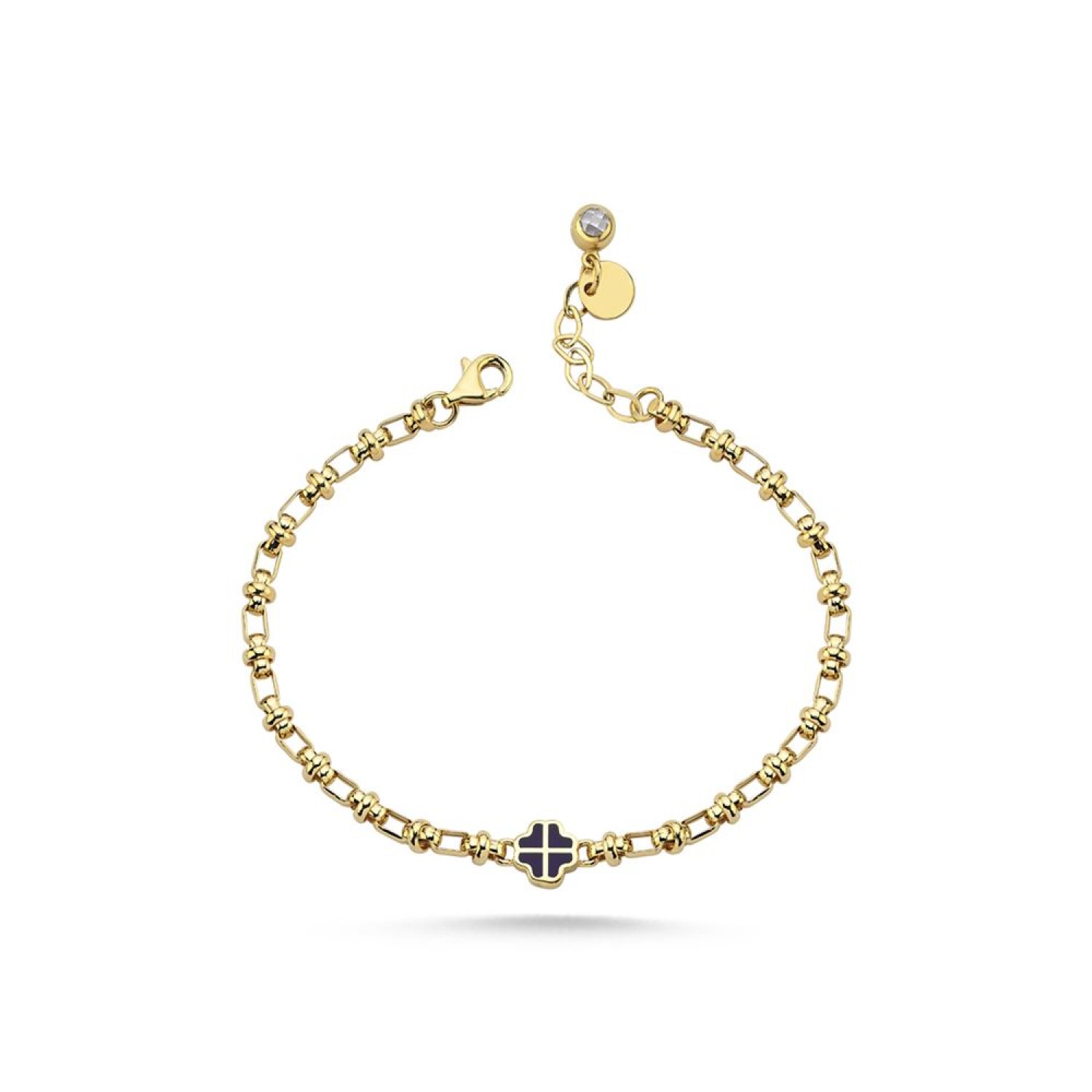 İki Renkli Mavi Ve Beyaz Yonca