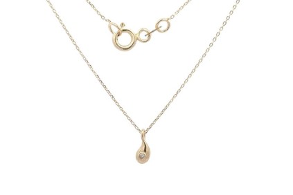 Damla Tasarım Taşlı Kolye