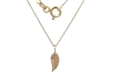 Yaprak Taşlı Kolye