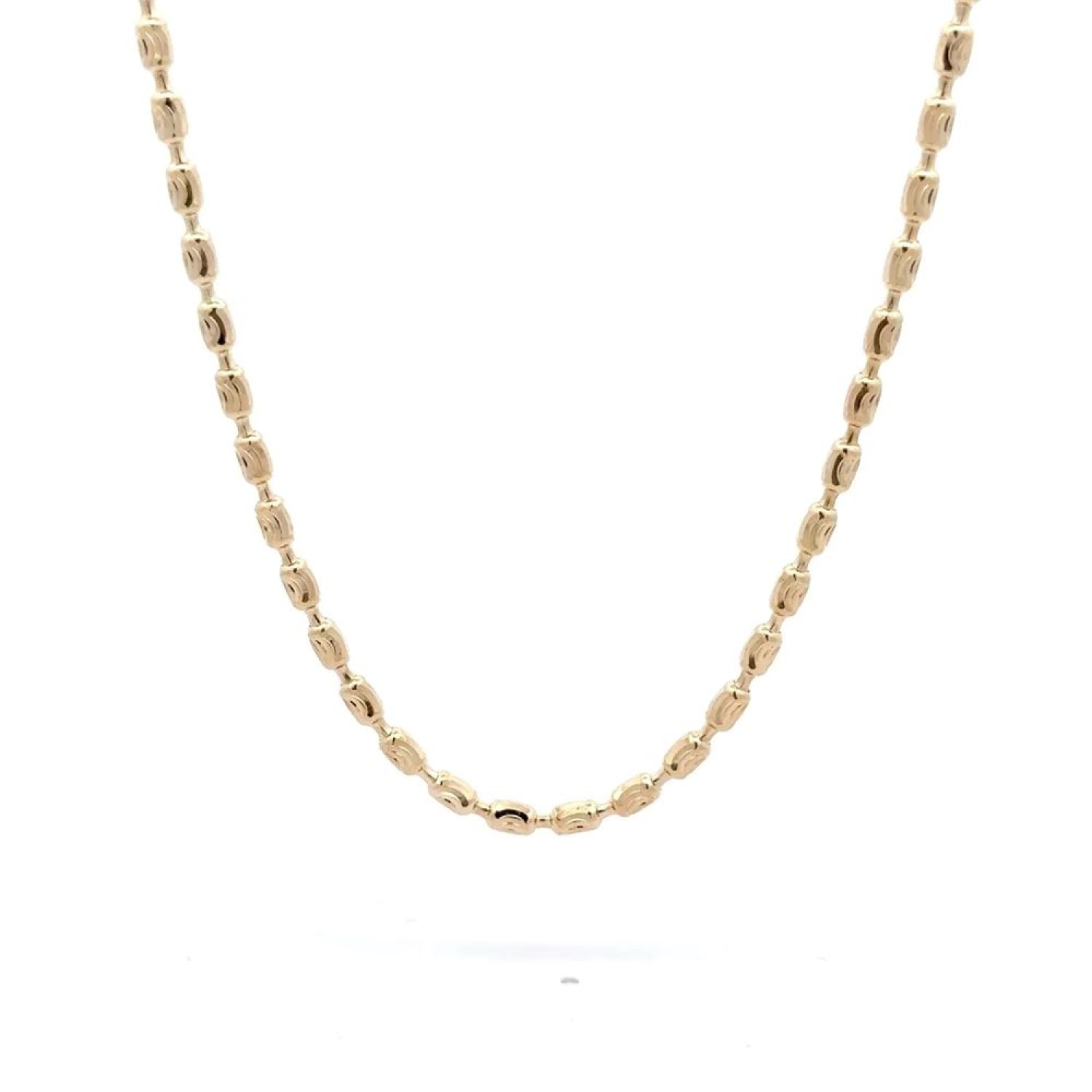 İtalyan Küp Tasarım Kolye 50 Cm