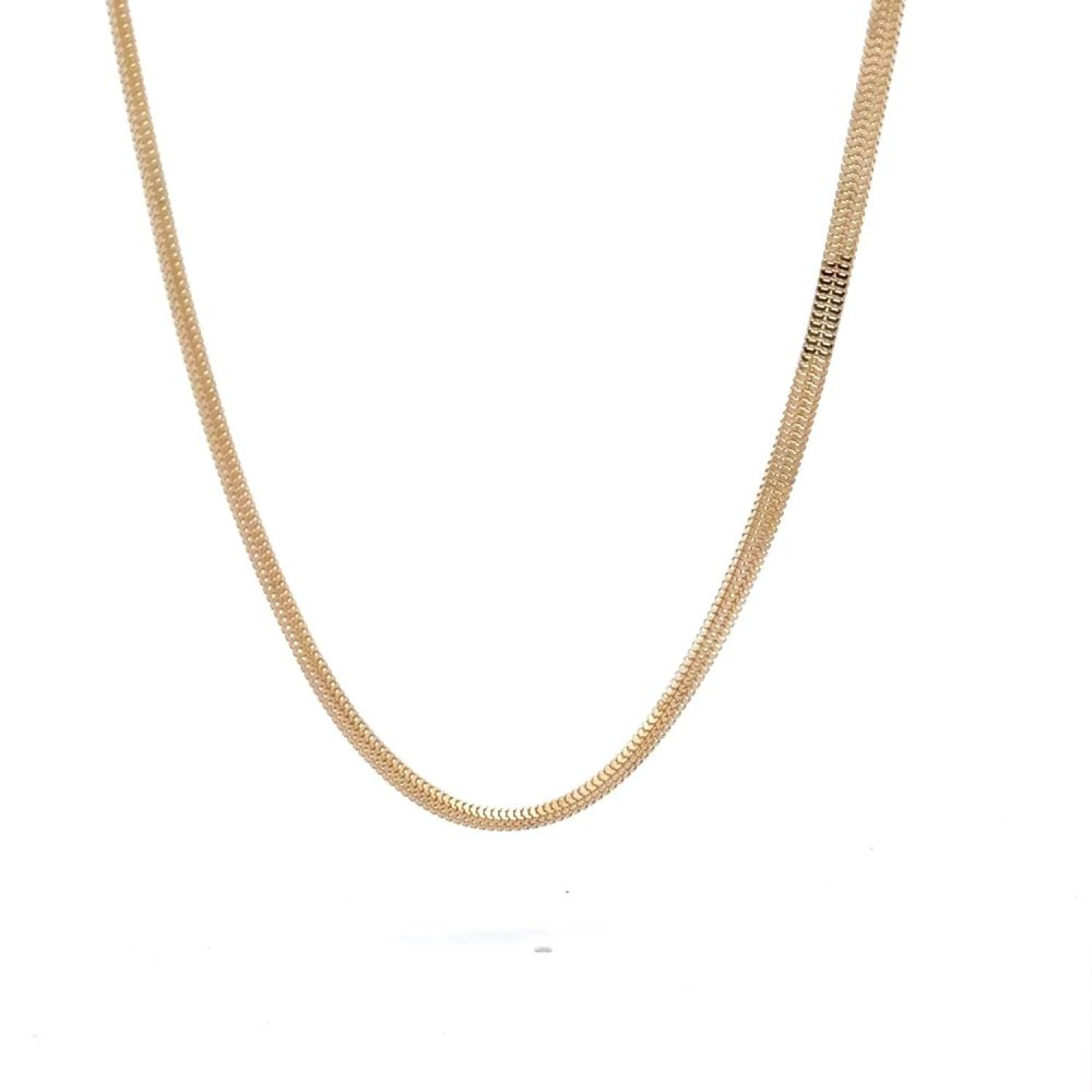 İtalyan Balıksırtı Kolye 55 Cm