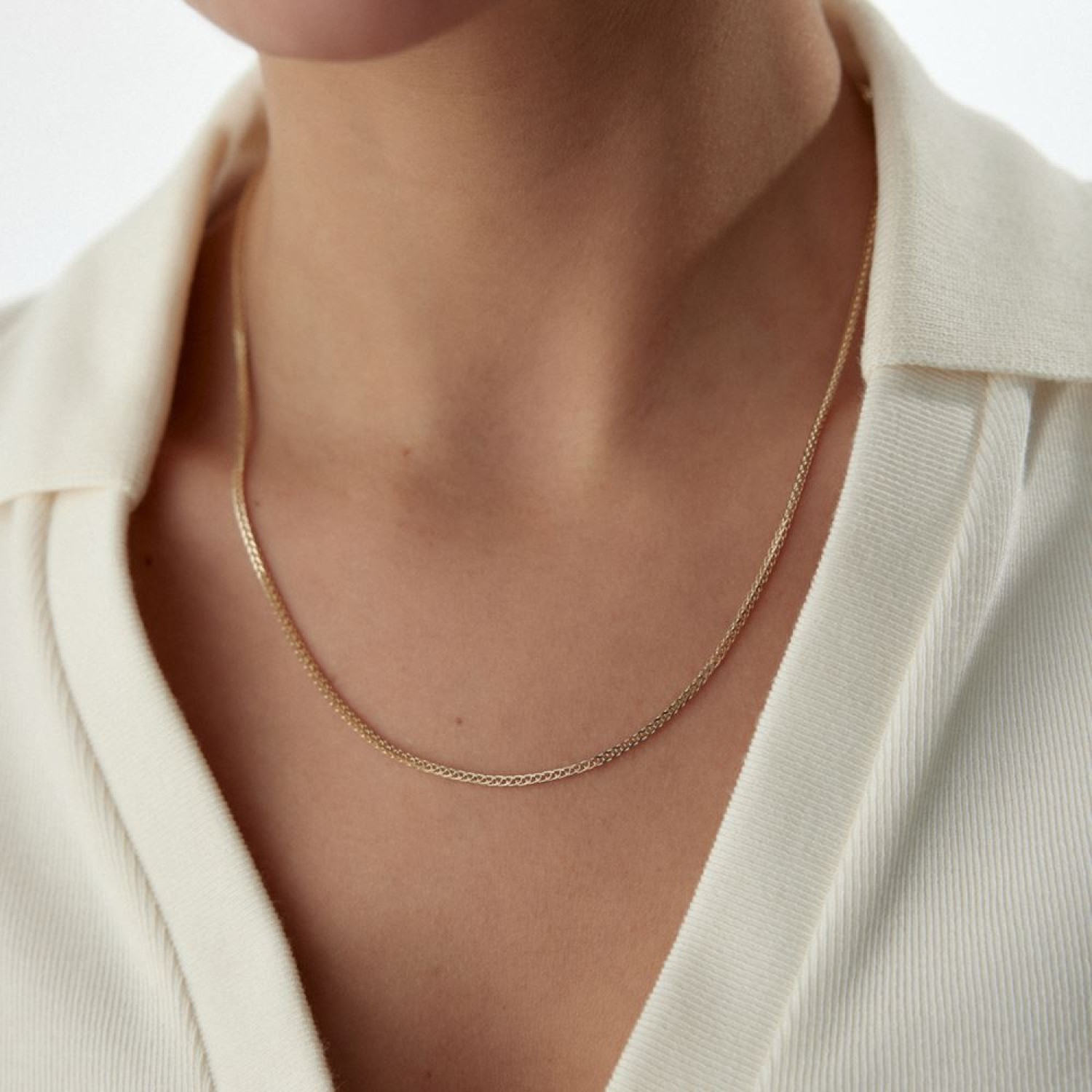 İtalyan Güverse Kolye 50 Cm