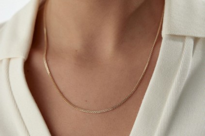 İtalyan Güverse Kolye 50 Cm