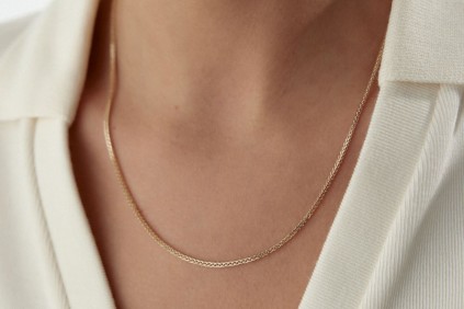 İtalyan Güverse Kolye 50 Cm