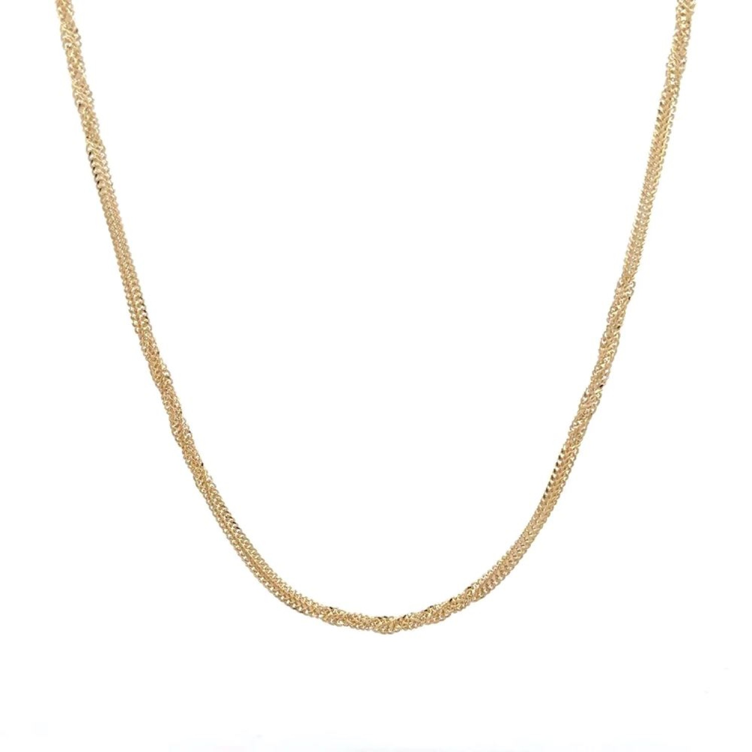 İtalyan Burgu Halat Kolye 49 Cm