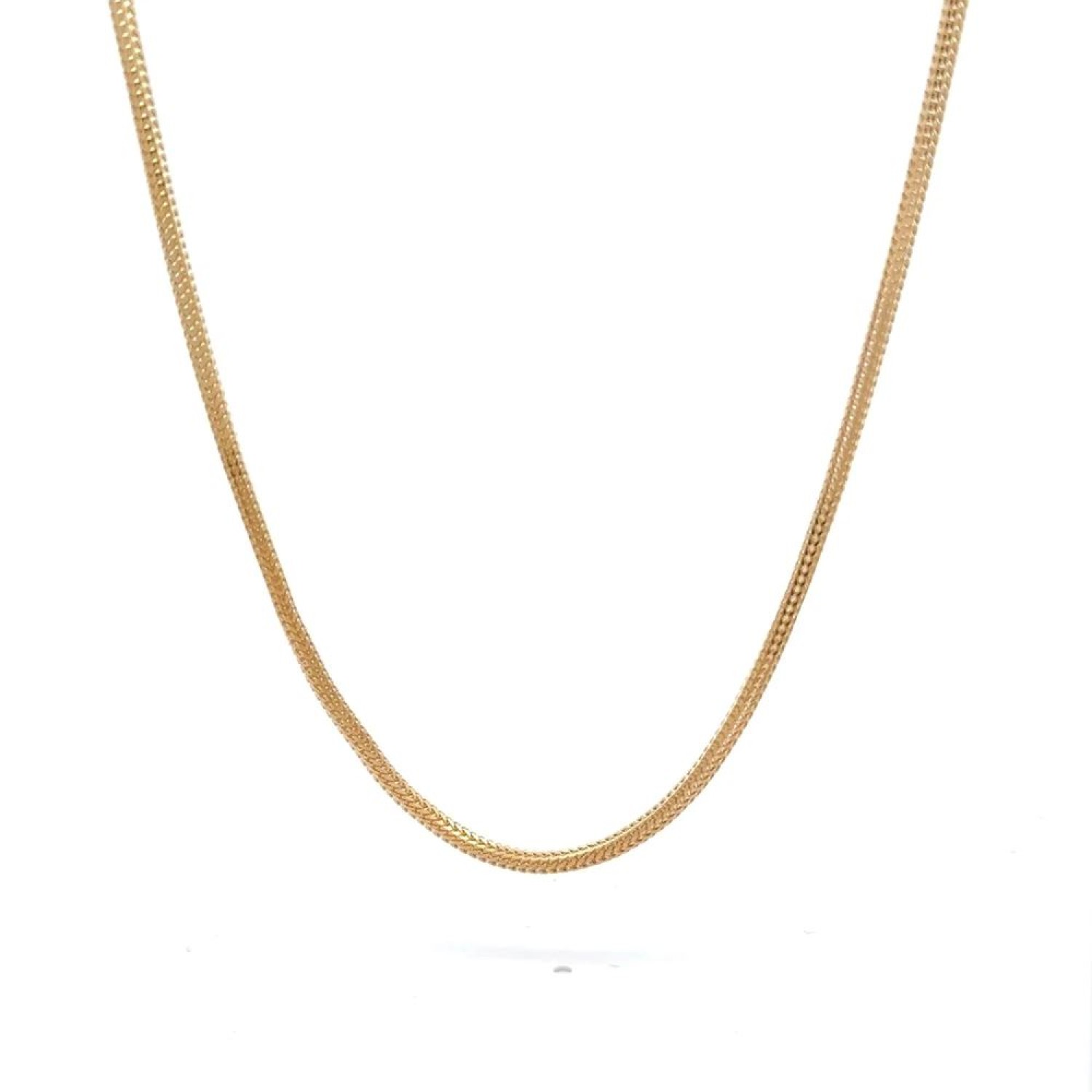 İtalyan Balıksırtı Kolye 43 Cm