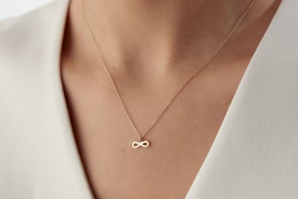 Aynalı Sonsuzluk Kolye