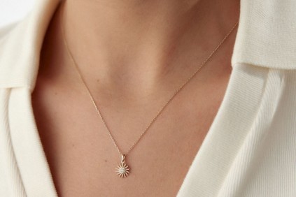 Güneş Tasarım Kolye