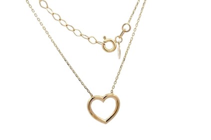 İçi Boş Kalp Kolye