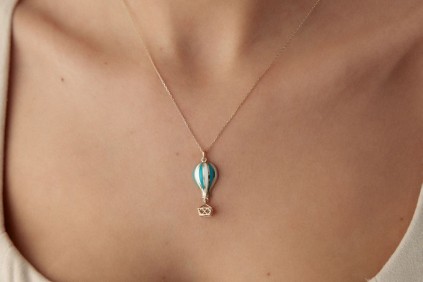 Kapadokya Balonlu Kolye