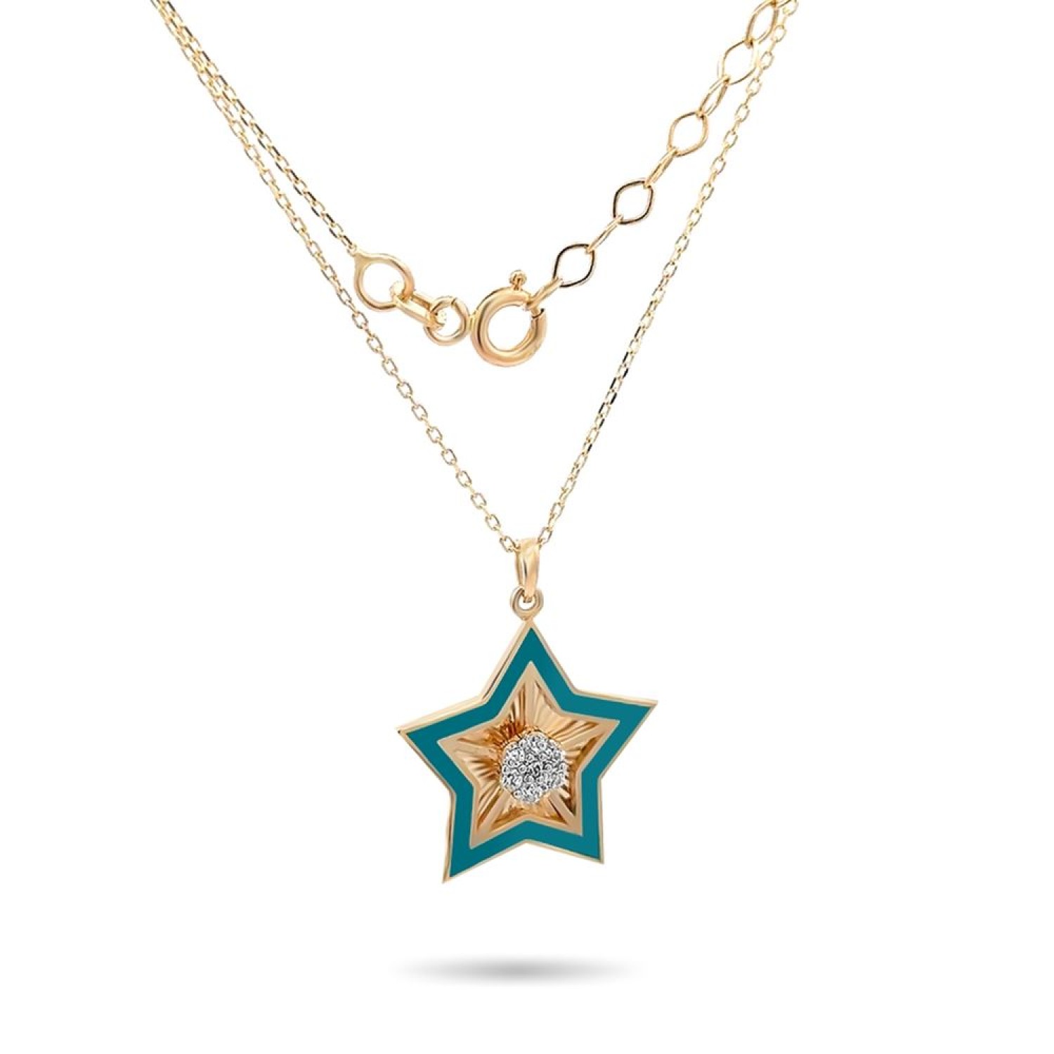 Yıldız Mineli Kolye