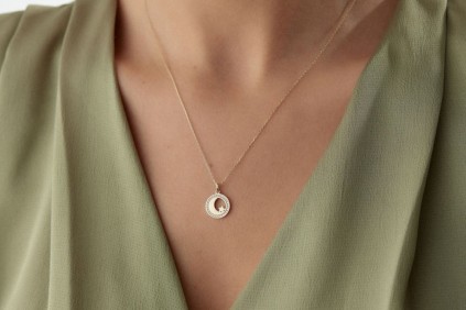 Hilal Yıldız Kolye