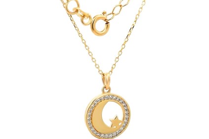 Hilal Yıldız Kolye