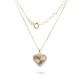 Kalp Taşlı Kolye